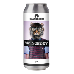 CLANDESTIN  MR. NOBODY FRUITY IPA 500ml